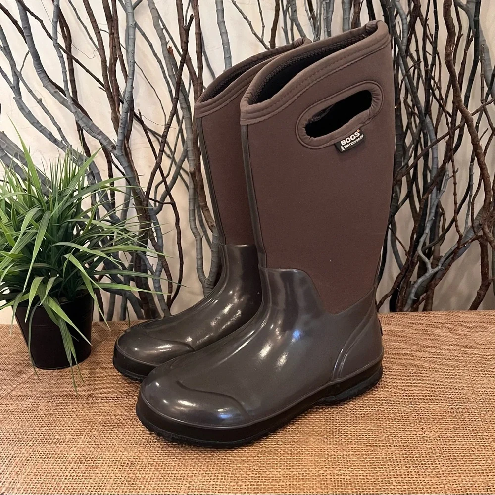 Bogs gray soles color
